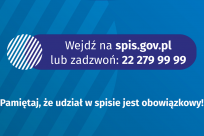 Narodowy Spis Powszechny Ludności i Mieszkań trwa do 30 września 2021 r.